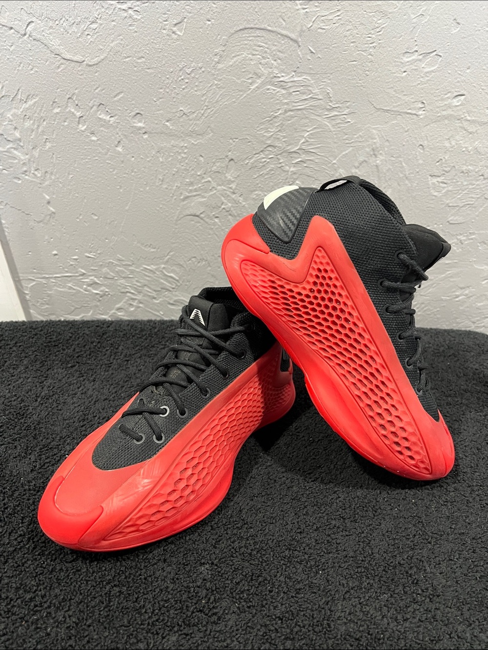 🔥🏀 ADIDAS AE1 Anthony Edwards‎ Pure Ruby IG6669 Mens Sz 4.5 Basketball Shoes